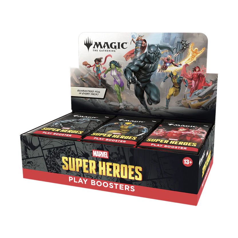 Marvel Super Heroes Play Booster Box - ENG